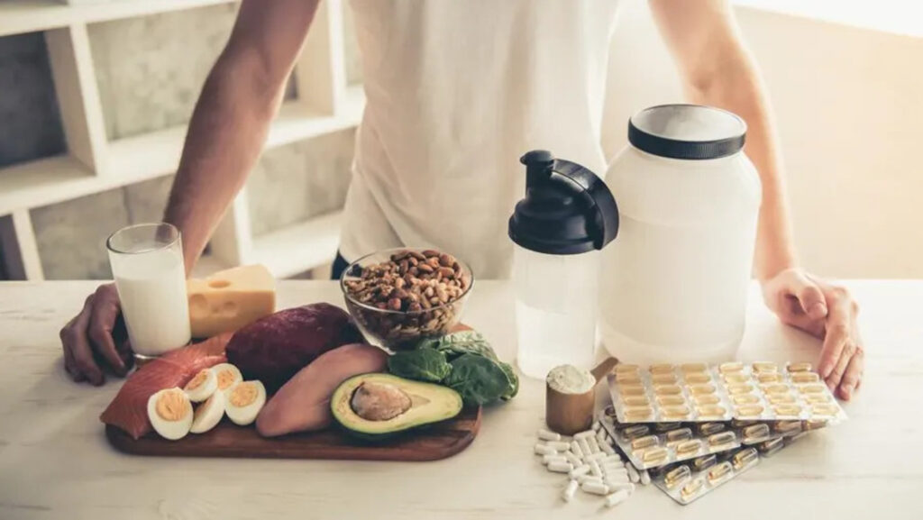 تغذیه و مکمل برای افزایش حجم