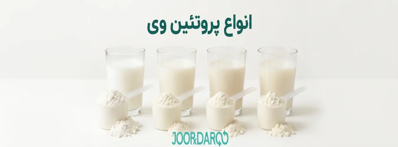 انواع پروتئین وی