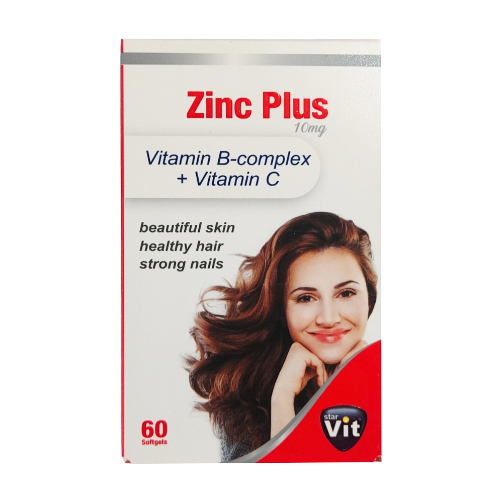 کپسول ژلاتینی زینک پلاس 10 میلی گرم استار ویت